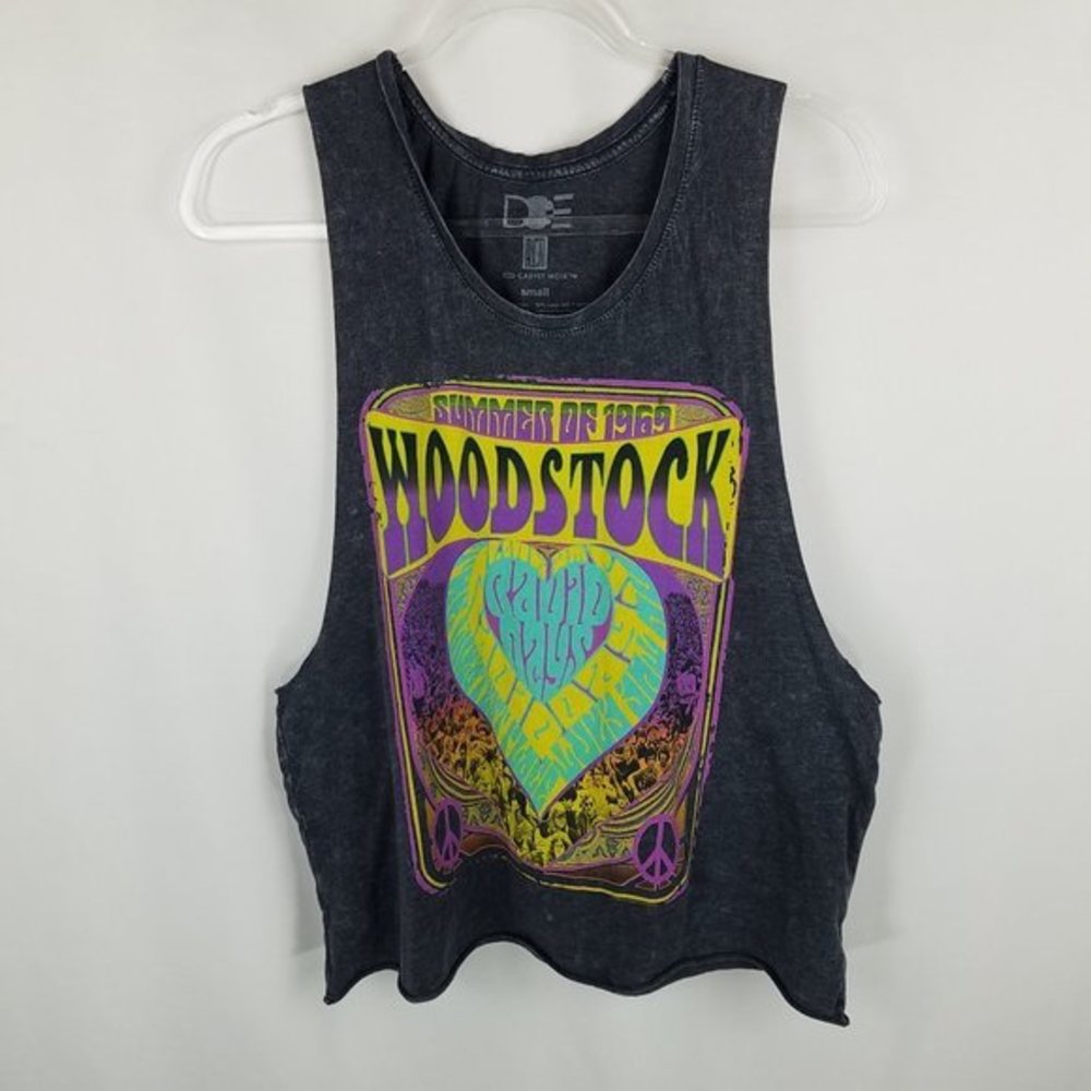DOE tank top SUMMER OF 1969  WOODSTOCK graphic S‎